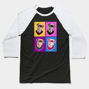 Pop art pugs Baseball T-Shirt